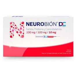 NEUROBION DC (TIAMINA/PIRIDOXINA/CIANOCOBALAMINA) AMP C5