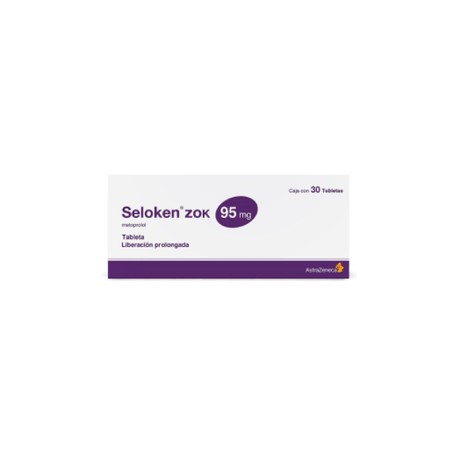 SELOKEN ZOK (METOPROLOL) TAB 95MG C30