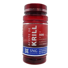 ACEITE DE KRILL CON OMEGA 3 CAP 700MG C60 SNG