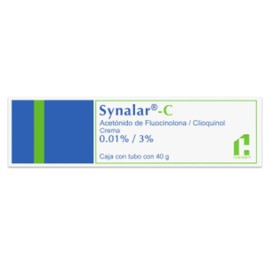 SYNALAR-C (FLUOCINOLONA/CLIOQUINOL) CREMA 1G/3G 40G