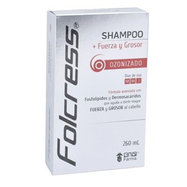 FOLCRESS SHAMPOO FUERZA Y GROSOR CAPILAR 260ML