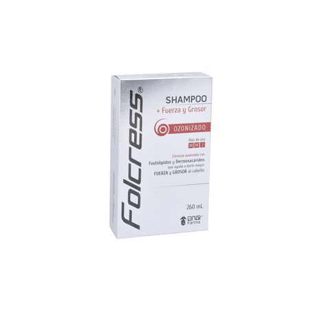 FOLCRESS SHAMPOO FUERZA Y GROSOR CAPILAR 260ML