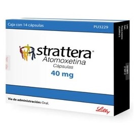 STRATTERA (ATOMOXETINA) CAP 40MG C14