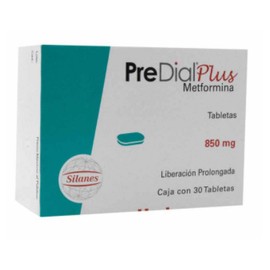 PREDIAL PLUS (METFORMINA) TAB 850MG C30