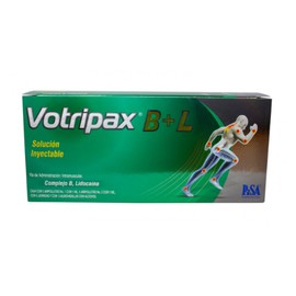 VOTRIPAX B+L (COMPLEJO B/LIDOCAINA) AMP C5