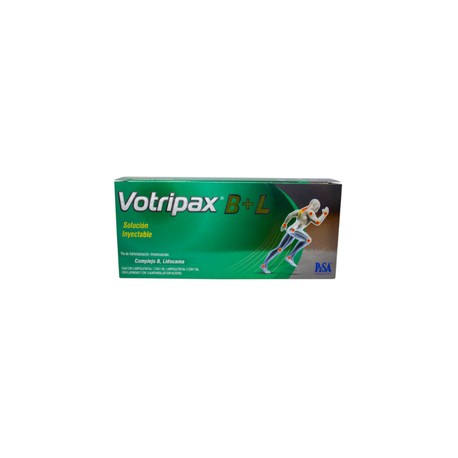 VOTRIPAX B+L (COMPLEJO B/LIDOCAINA) AMP C5