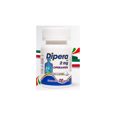 DIPERA (LOPERAMIDA) TAB 2MG C20