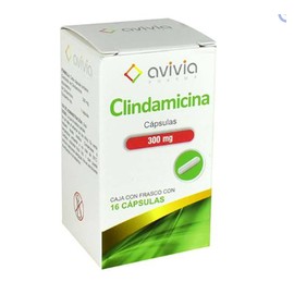 CLINDAMCINA CAP 300MG C16 AVIVIA