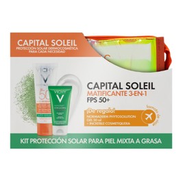 VICHY CAPITAL SOLEIL KIT MATIFICANTE 3EN1 FPS 50+