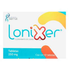 LONIXER (CLONIXINATO DE LISINA) TAB 250MG C10