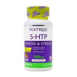 NATROL 5-HTP MOODS & STRESS TAB 100MG C30