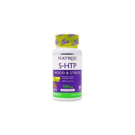NATROL 5-HTP MOODS & STRESS TAB 100MG C30