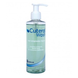 CUTERAL WASH GEL LIMPIADOR FACIAL 240ML