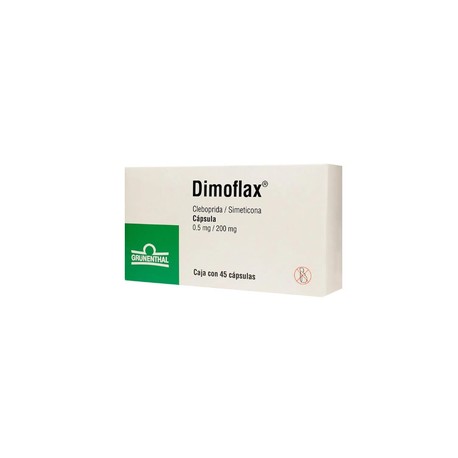 DIMOFLAX (CLEBOPRIDA/SIMETICONA) CAP 0.5MG/200MG C45