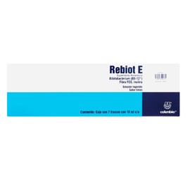 REBIOT E (BIFIDOBACTERIUM BB-12/FIBRA FOS/INULINA) AMP ORAL 10ML C7