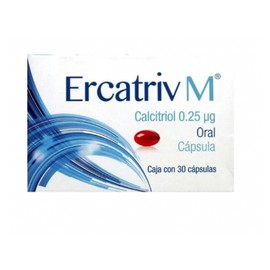 ERCATRIV M (CALCITRIOL) CAP 25MCG C30