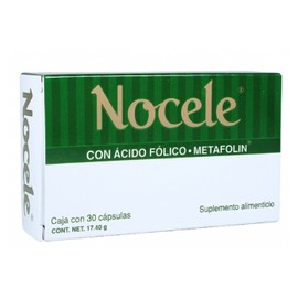 NOCELE (AC FOLICO/METAFOLIN) CAP 17.4G C30