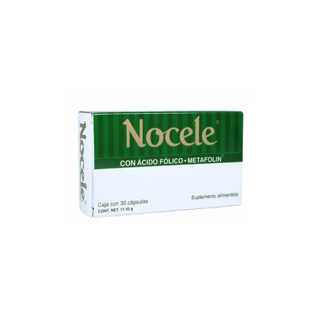 NOCELE (AC FOLICO/METAFOLIN) CAP 17.4G C30