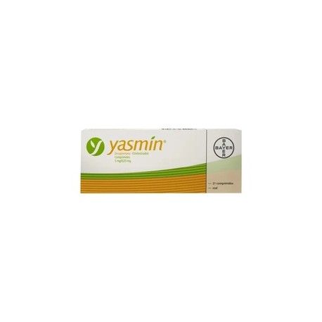 YASMIN (DROSPIRENONA/ETINILESTRADIOL) COMP 3MG/0.03MG C21