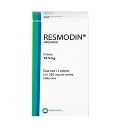 RESMODIN (IMIQUIMOD) CREMA 12.5MG/250MG SOBRES C12
