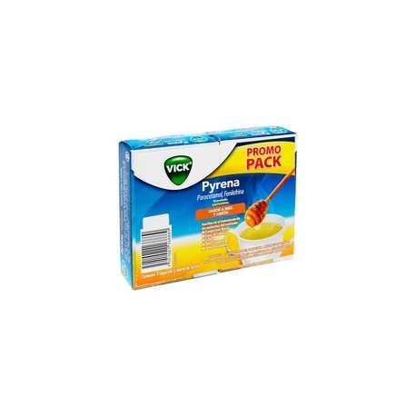 VICK PYRENA (PARACETAMOL/FENILEFRINA) 500MG/10MG SOBRES 5G C10