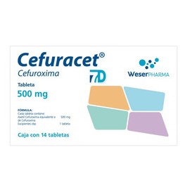 CEFURACET (CEFUROXIMA) TAB 500MG C14