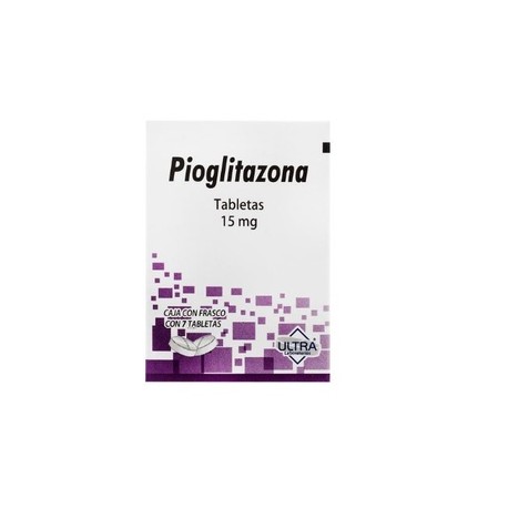 PIOGLITAZONA TAB 15MG C7 ULTRA