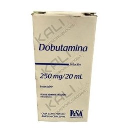DOBUTAMINA FCO AMP 250MG/20ML C1 PISA