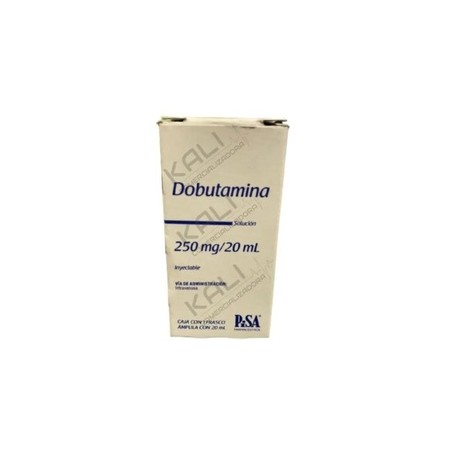 DOBUTAMINA FCO AMP 250MG/20ML C1 PISA