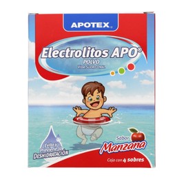 ELECTROLITOS APO SOBRE POLVO MANZANA