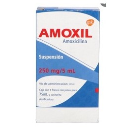 AMOXIL (AMOXICILINA) SUSP 250MG 75ML