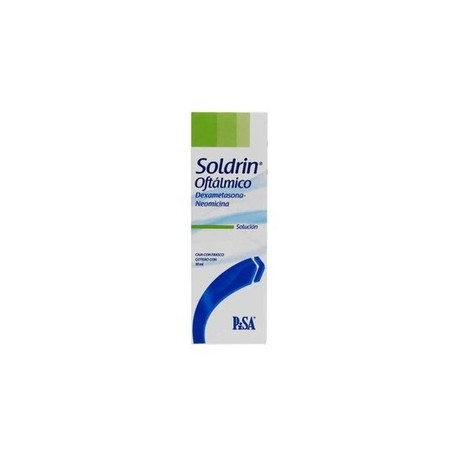 SOLDRIN OFTALMICO (DEXAMETASONA/NEOMICINA) SOL GTS 1MG/3.5MG/1ML 10ML