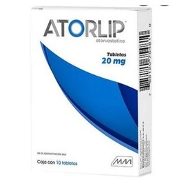 ATORLIP (ATORVASTATINA) TAB 20MG C10 MAVI