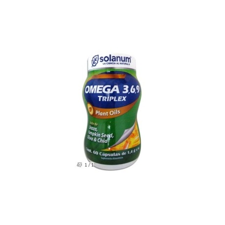 OMEGA 3/6/9 TRIPLEX LINAZA Y CHIA CAP C60