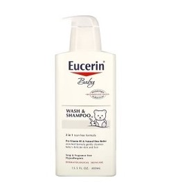 EUCERIN BABY SHAMPOO SIN FRAGANCIA 400ML