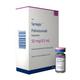 SYNAGIS (PALIVIZUMAB) FCO AMP 100MG C1