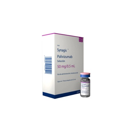 SYNAGIS (PALIVIZUMAB) FCO AMP 100MG C1