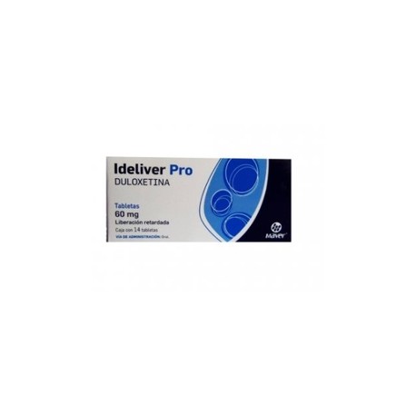 IDELIVER PRO (DULOXETINA) TAB 60MG C14