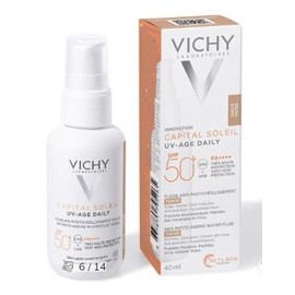 VICHY CAPITAL SOLEIL UV AGE COLOR FPS50+40ML