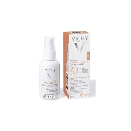 VICHY CAPITAL SOLEIL UV AGE COLOR FPS50+40ML