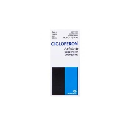 CICLOFERON (ACICLOVIR) SUSP 200MG/5ML 125ML