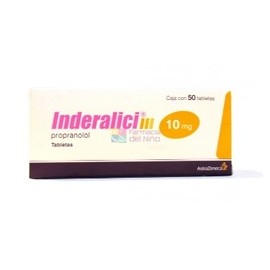 INDERALICI (PROPRANOLOL) TAB 10MG C50 NC