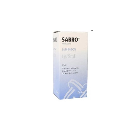 SABRO (ALOGLUTAMOL) SUSP 1G/5ML 120ML