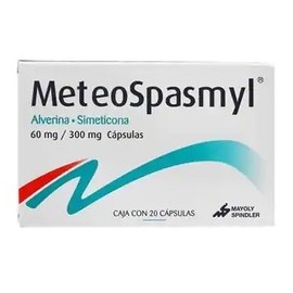 METEOSPASMYL (ALVERINA/SIMETICONA) CAP 60MG/300MG C20