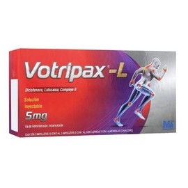 VOTRIPAX-L (DICLOFENACO/LIDOCAINA/COMPLEJO B) AMP 5MG C3