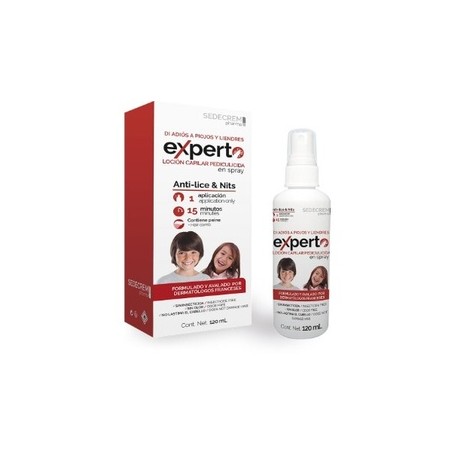 EXPERTO LOCION CAPILAR PEDICULICIDA SPRAY 120ML