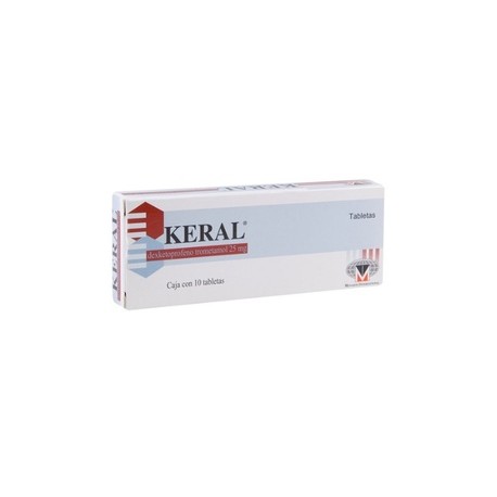 KERAL (DEXKETOPROFENO) TAB 25MG C20