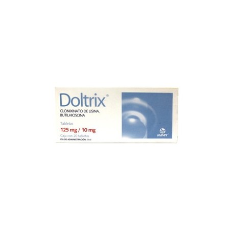 DOLTRIX (CLONIXINATO DE LISINA/HIOSCINA) TAB 125MG/10MG C20