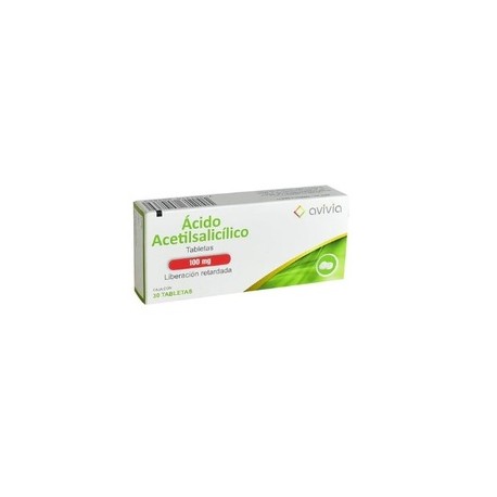 ACIDO ACETILSALICILICO TAB 100MG C30 AVIVIA