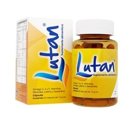 LUTAN (OMEGA 3 6 Y 9/VITAMINAS/LUTEINA/ZEAXANTINA) CAP C60